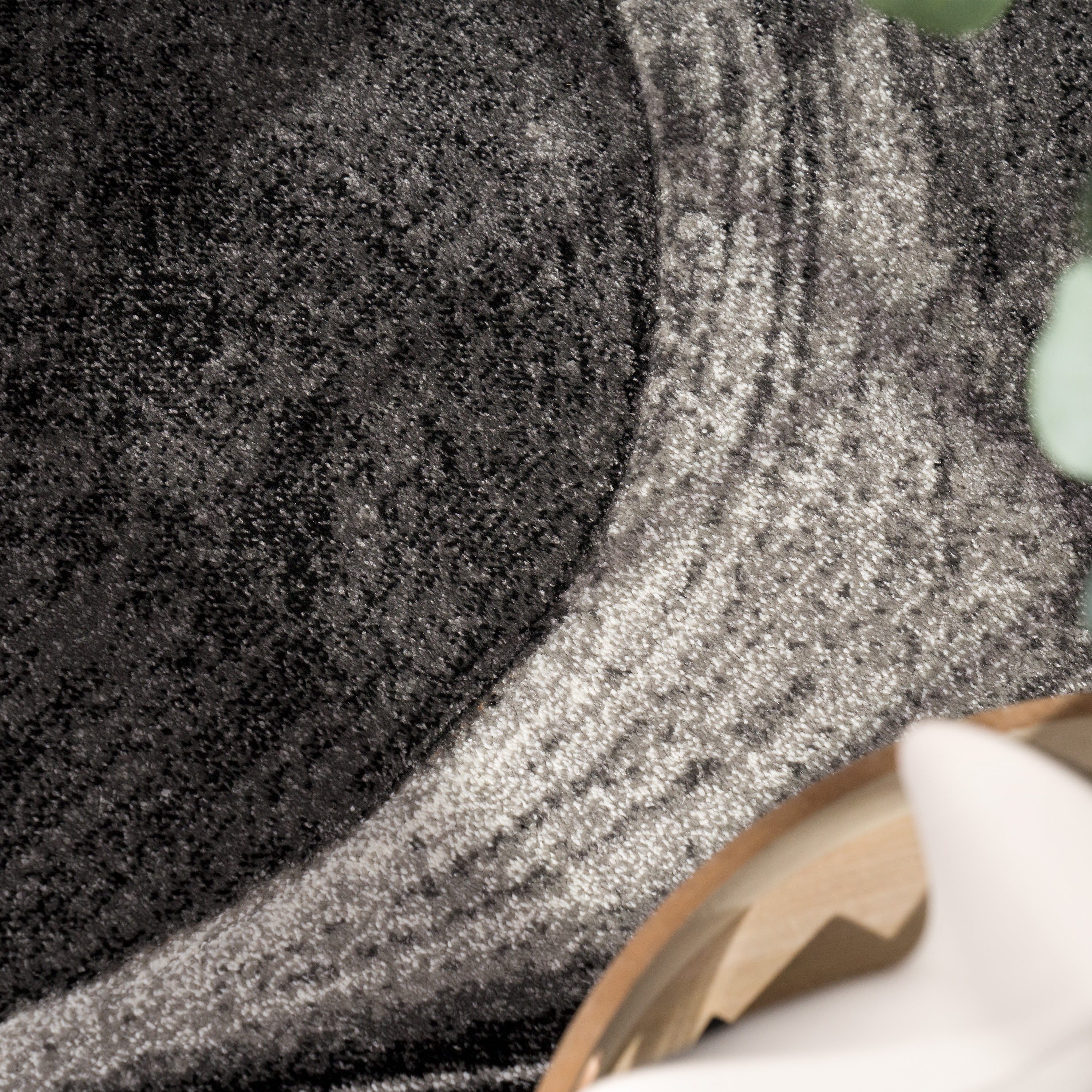 Modern Abstract Area Rug - Gray | Living Room Essential