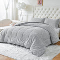 Faux Fur Queen Comforter Set - 3 - Piece Ultra Cozy BeddingShineCraft