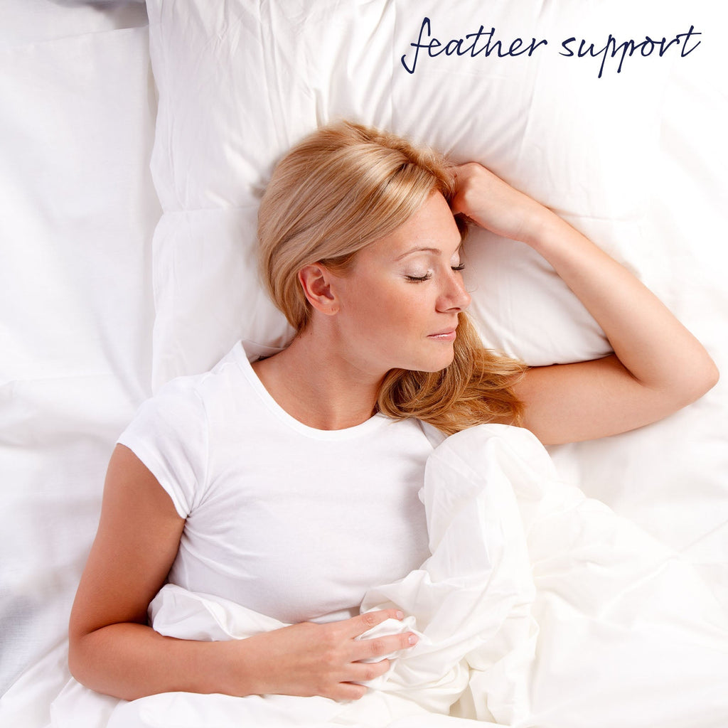 Goose Feather & Down Pillows (Twin - Pack) - Hotel - Style Sleep ComfortHome & Garden, Bed & BathShineCraft