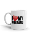 I Love My Husband Coffee Mug - 11oz Ceramic GiftCoffee MugShineCraft