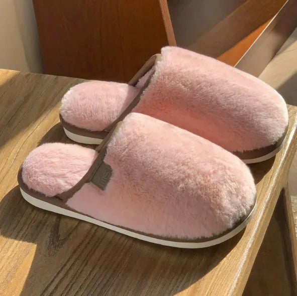 Non - Slip Plush Indoor House Slippers - Warm & Cozy ComfortShineCraft