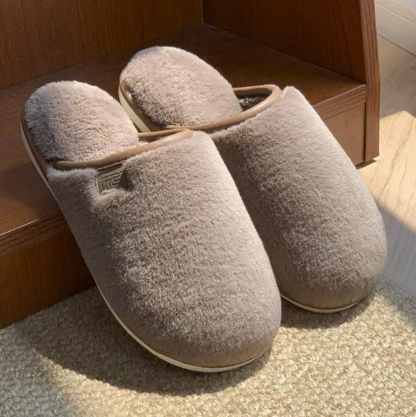 Non - Slip Plush Indoor House Slippers - Warm & Cozy ComfortShineCraft