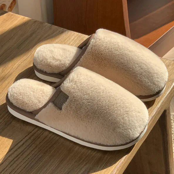 Non - Slip Plush Indoor House Slippers - Warm & Cozy ComfortShineCraft