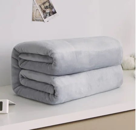 Ultra - Soft Flannel Fleece Blanket - Cozy & LightweightShineCraft